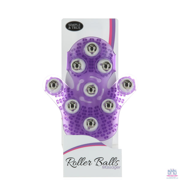 Simple and True Roller Balls Massage Glove Display (Limit 1 per store, FREE with purchase of 3 Roller Balls Gloves)