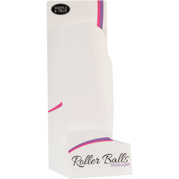 Simple and True Roller Balls Massage Glove Display (Limit 1 per store, FREE with purchase of 3 Roller Balls Gloves)