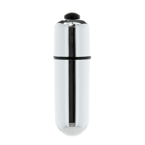 PowerBullet BMS - 1 Speed Vibrating Bullet - Battery Operated - Silver ...