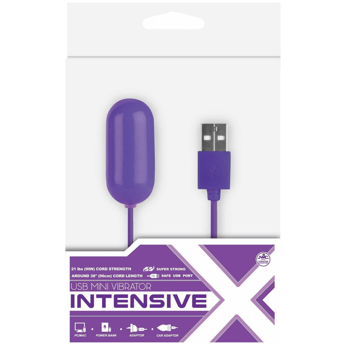NMC Intensive X - Bullet Vibrator - Rechargeable - Purple