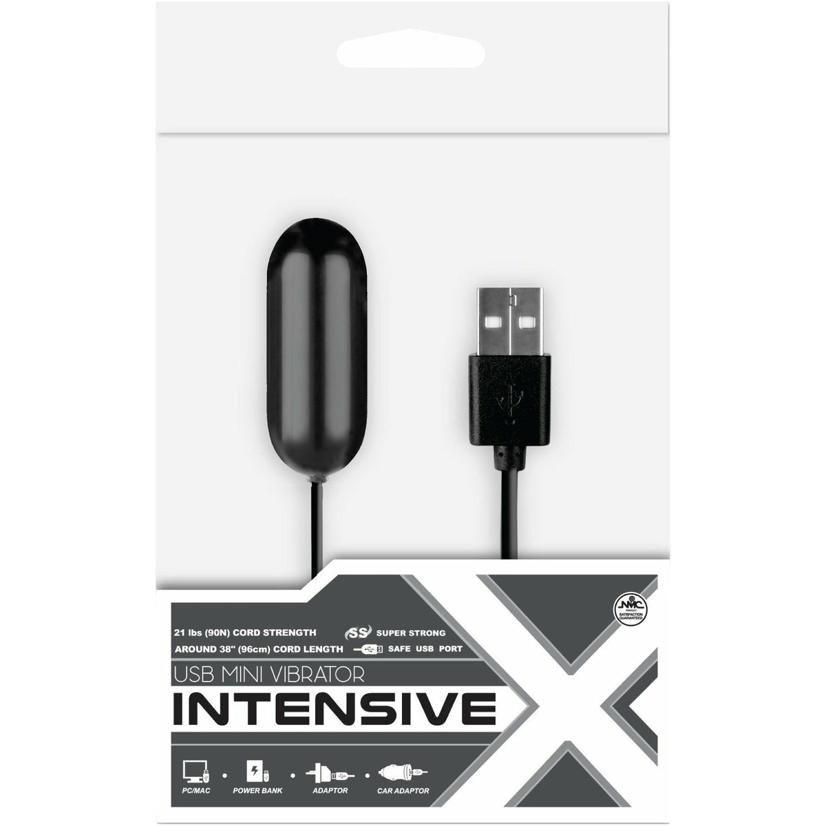 NMC Intensive X - Mini Bullet Vibrator - Rechargeable - Black