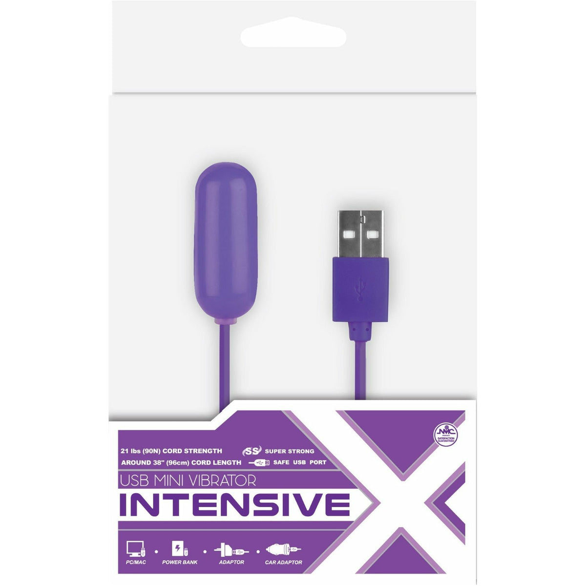 NMC Intensive X - Mini Bullet Vibrator - Rechargeable - Purple