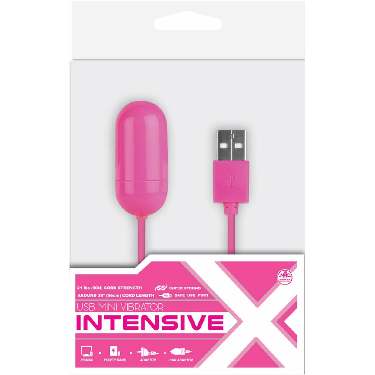 NMC Intensive X - Mini Bullet Vibrator - Rechargeable - Pink