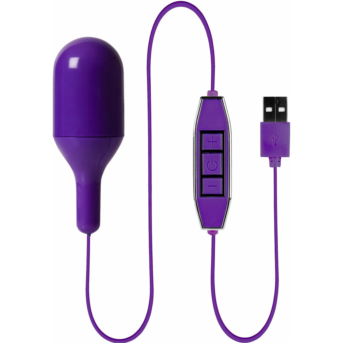 NMC Handy Perky - Bullet Vibrator with Remote - Rechargeable - Purple