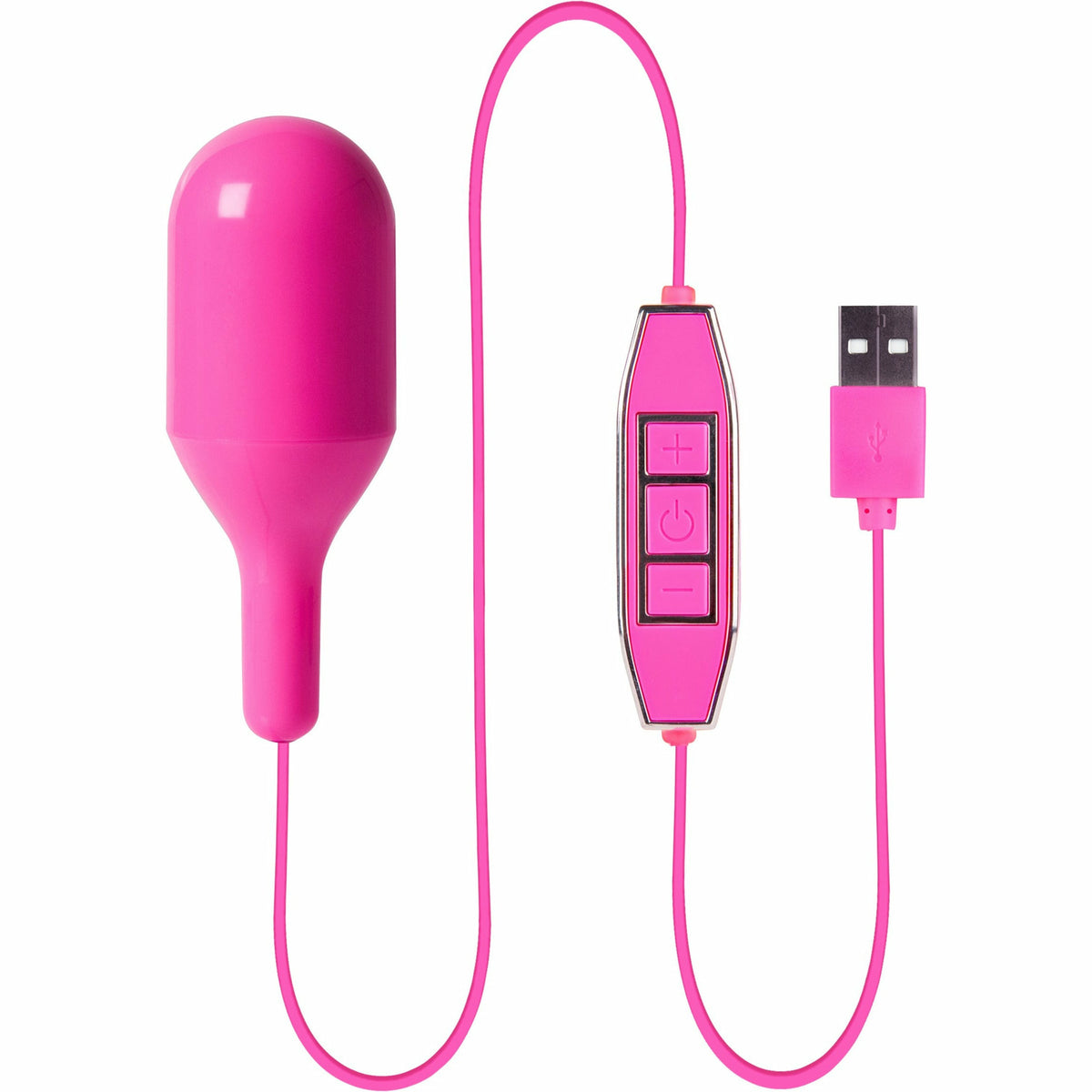 NMC Handy Perky - Bullet Vibrator with Remote - Rechargeable - Pink