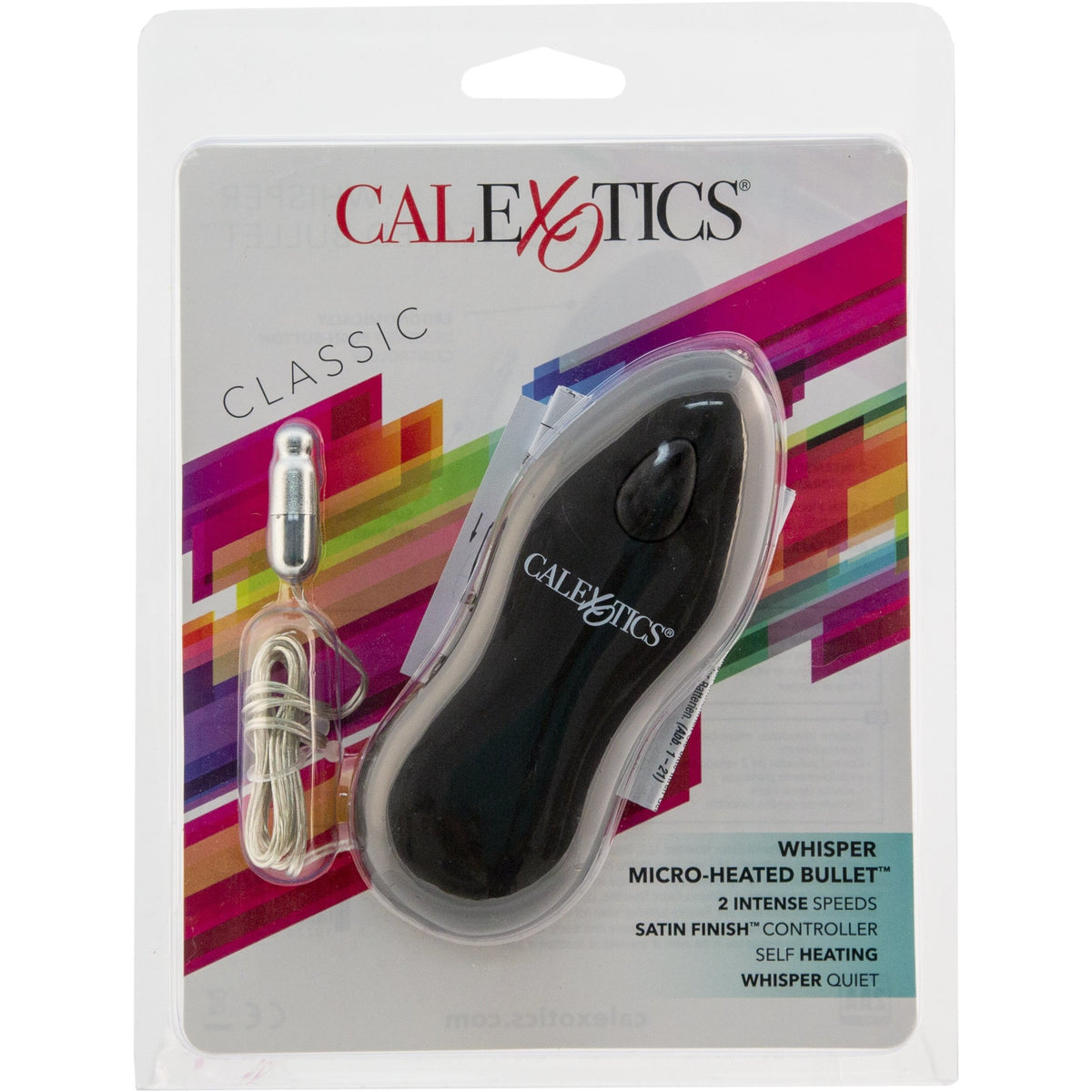 CalExotics Whisper Micro-Heated Bullet - Black