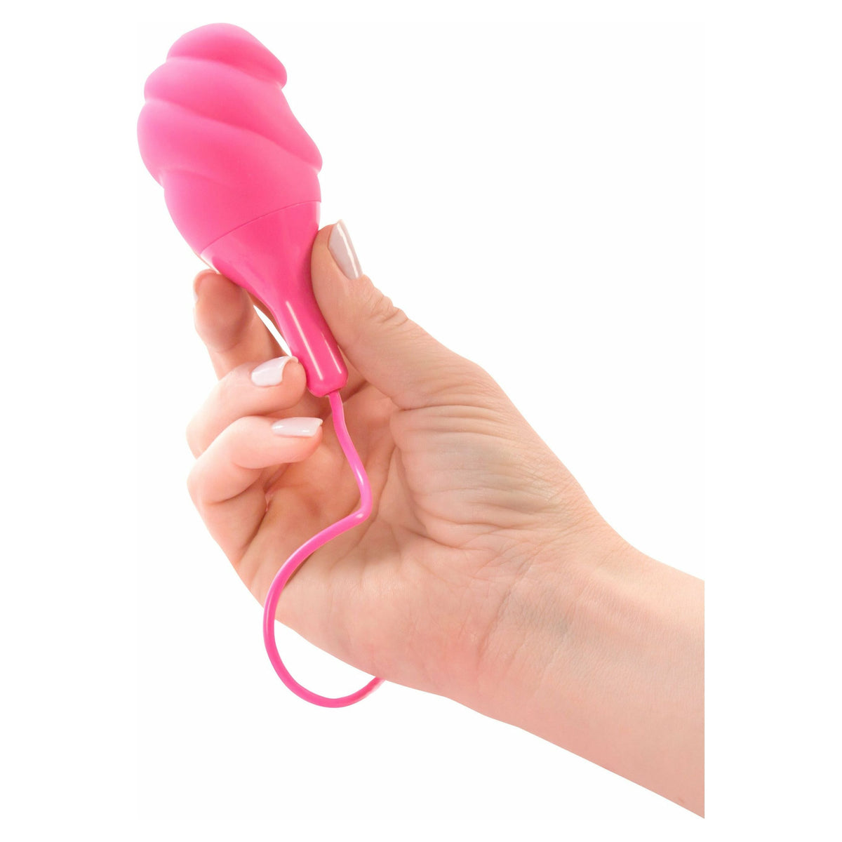 NMC Hands On - Textured Vibrator - Rechargeable - Pink