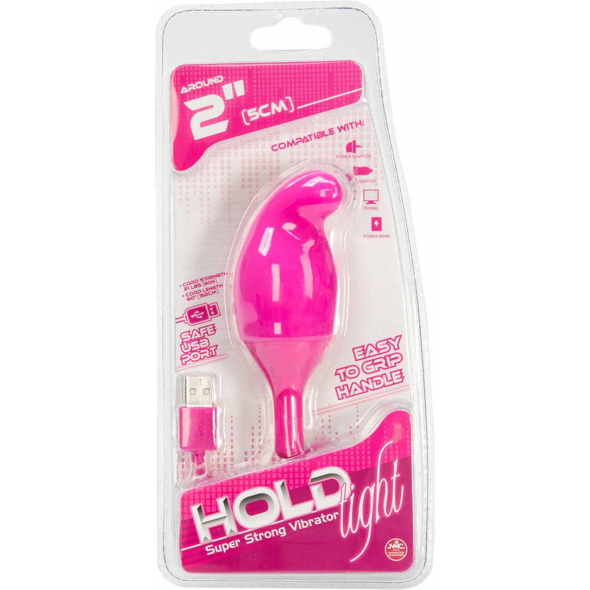 NMC Hold Tight - G-Spot Vibrator - Rechargeable - Pink