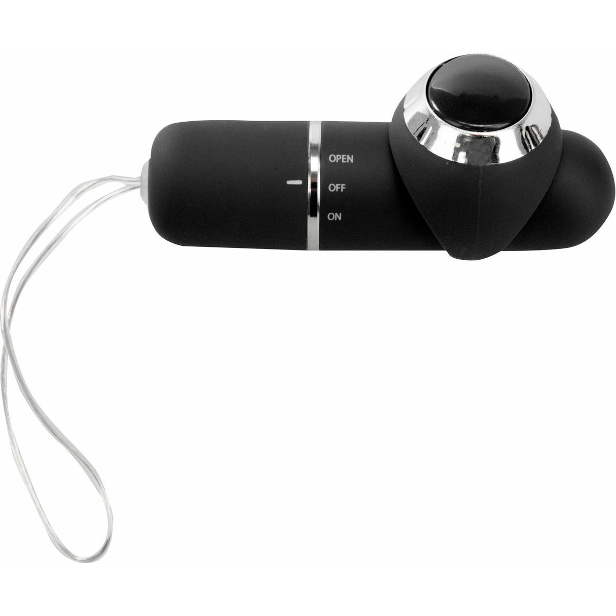 Nice Dream Vibrating Bullet With Remote Ring - Black