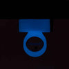 PowerBullet – Cosmic Ring – Vibrating Cock Ring – Glow-in-the-Dark Blue