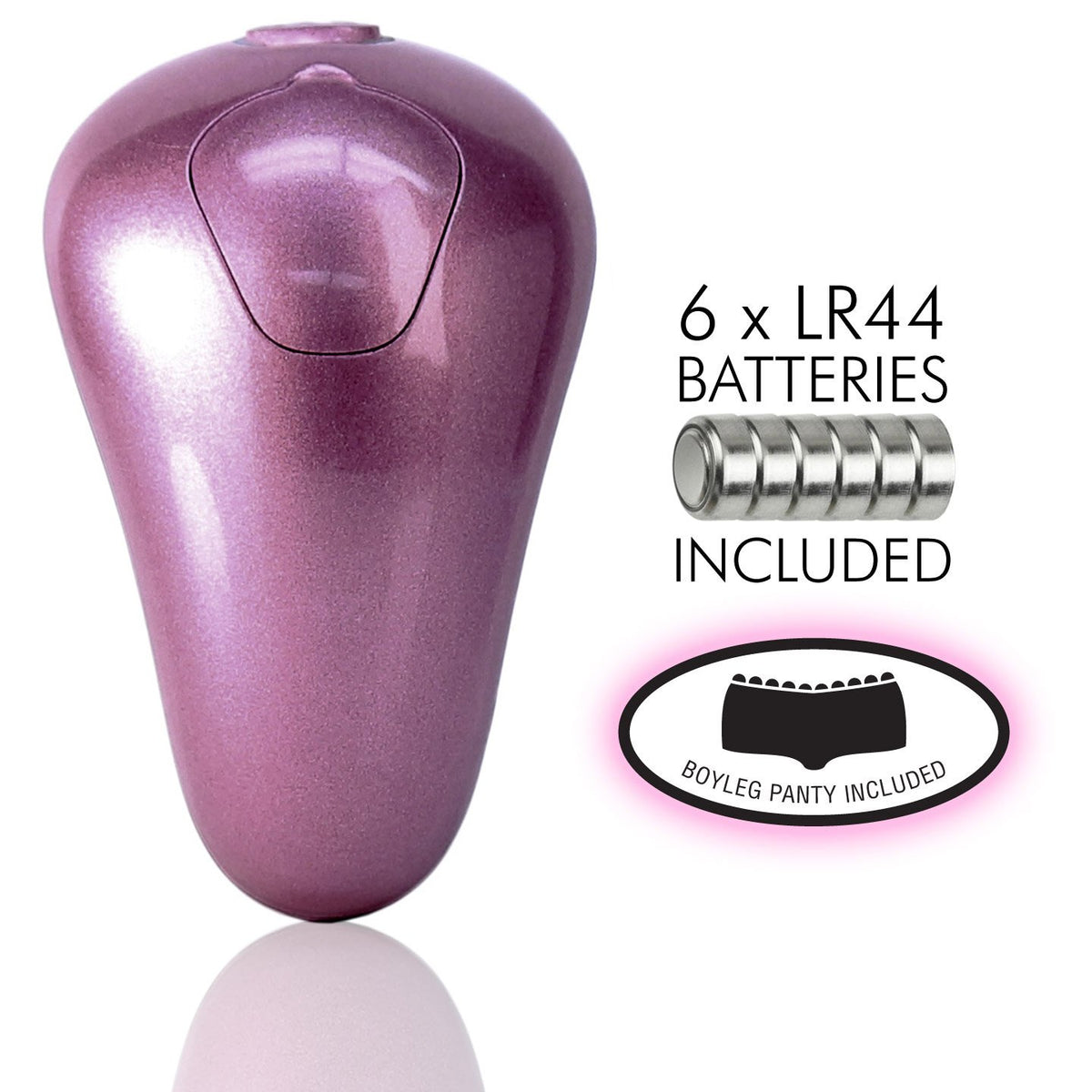 BMS - Panty Vibrator - Battery Operated - Pink - XL