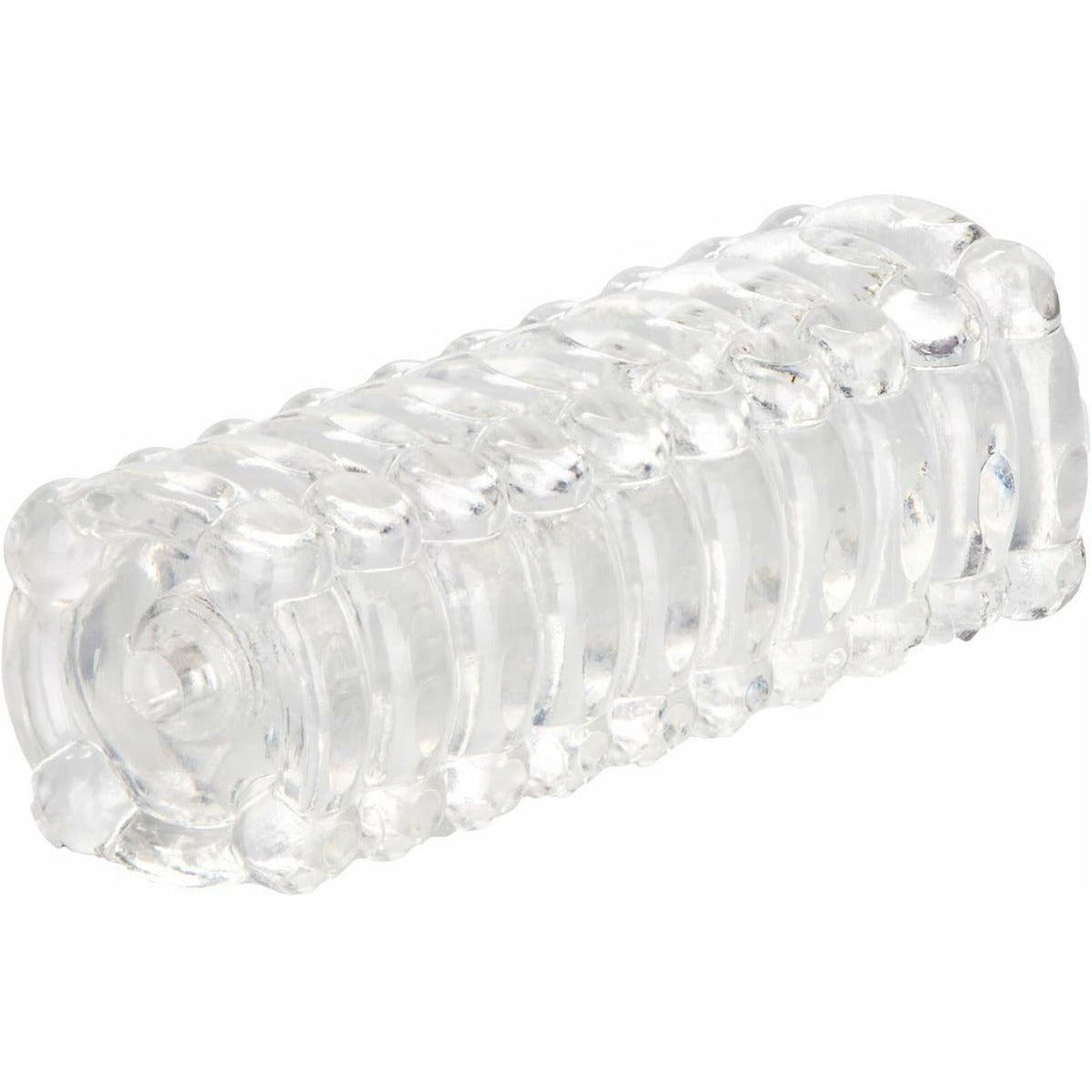 CalExotics Ribbed Stroker - Clear