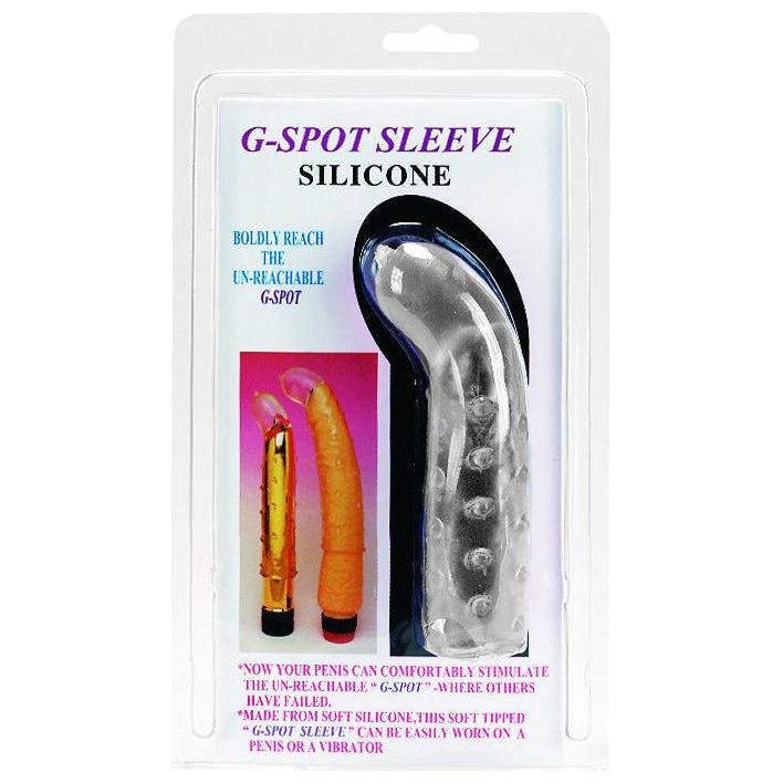 PGL G-Spot Penis Sleeve - Clear