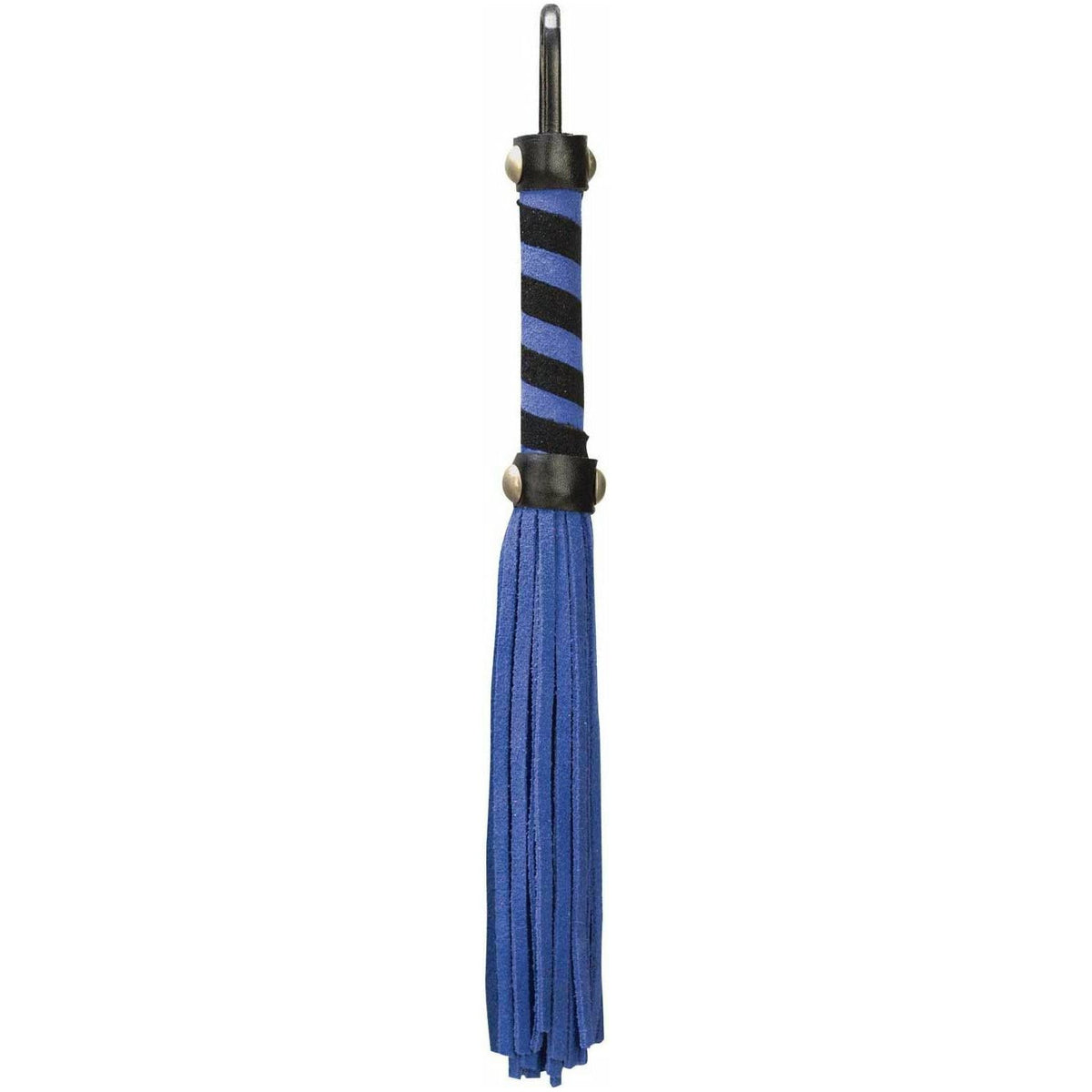 Punishment Small Whip -  Blue with Blue and Black Handle