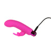 PowerBullet - Alice’s Bunny – Rechargeable Bullet with Removable Rabbit Sleeve – Pink