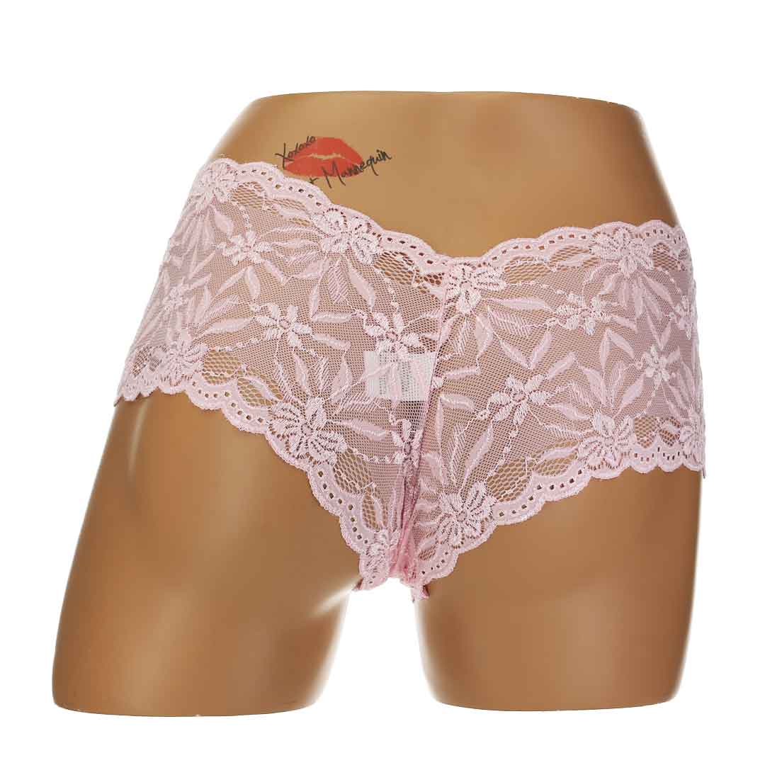 ACI Boyleg Lace Panty – Pink – Assorted Designs – Medium