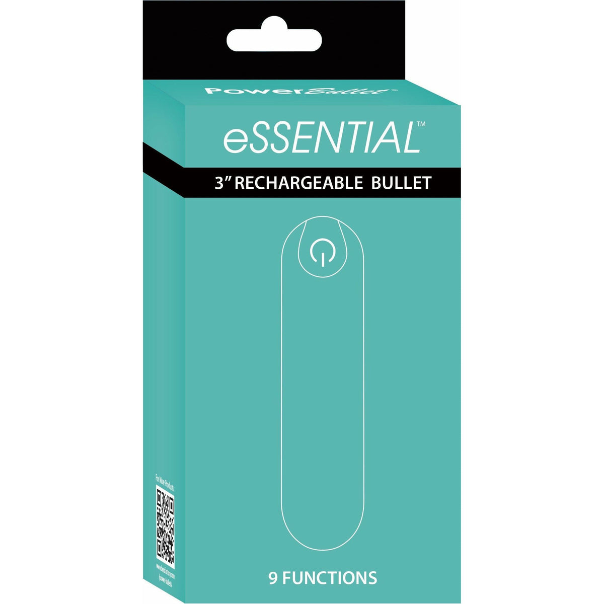 PowerBullet Essential Vibrating Bullet - Teal