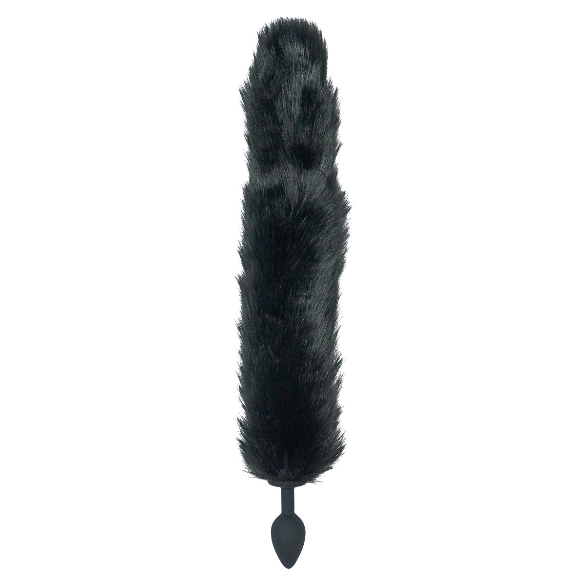 Punishment - Fox Tail Silicone Anal Plug – Black