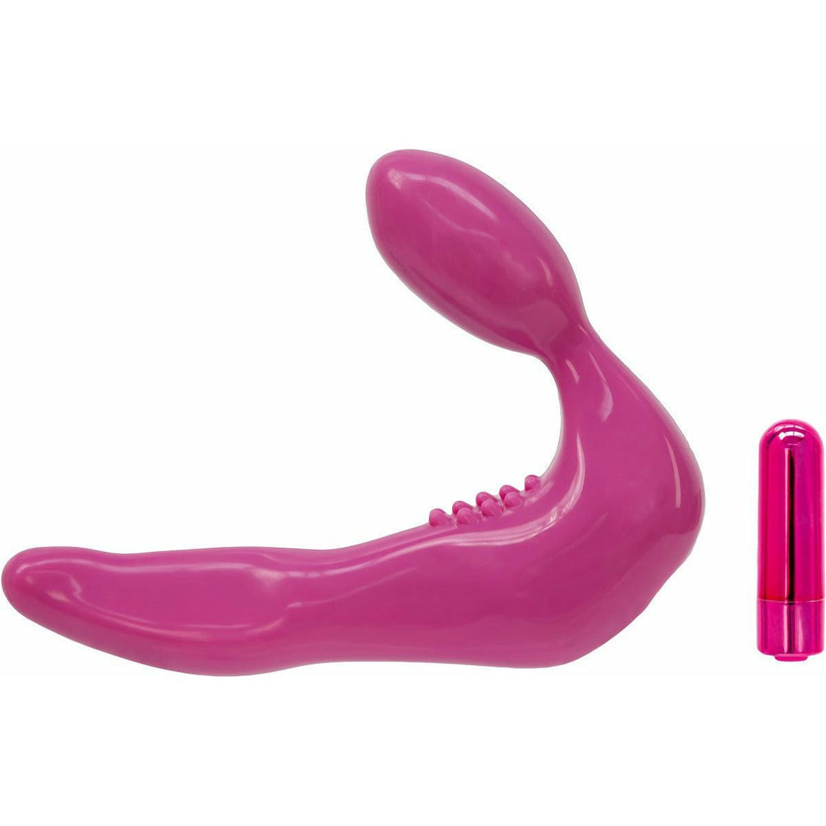PowerBullet Infinity Rechargeable - Strapless Strap-On - Pink