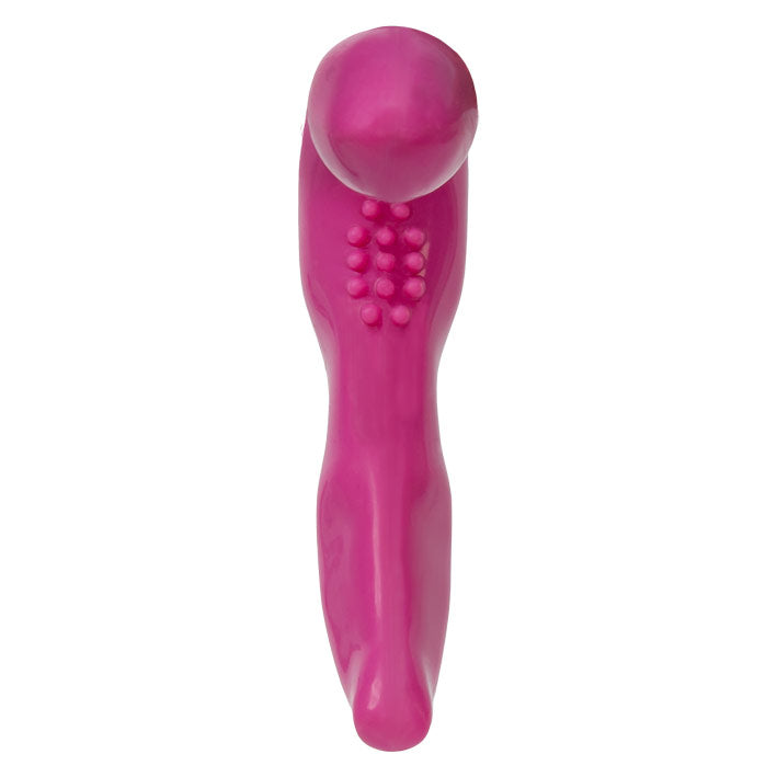 Pure Love® - Strapless Strap-On Silicone Dildo With Vibrating Bullet – Pink