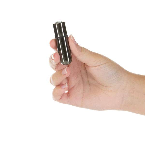 First-Class Bullet - 2.5" Bullet Vibrator with Key Chain Pouch - Gun M - BMS Enterprises First-Class Bullet - 2.5" Bullet Vibrator with Key Chain Pouch - Gun M - BMS Enterprises