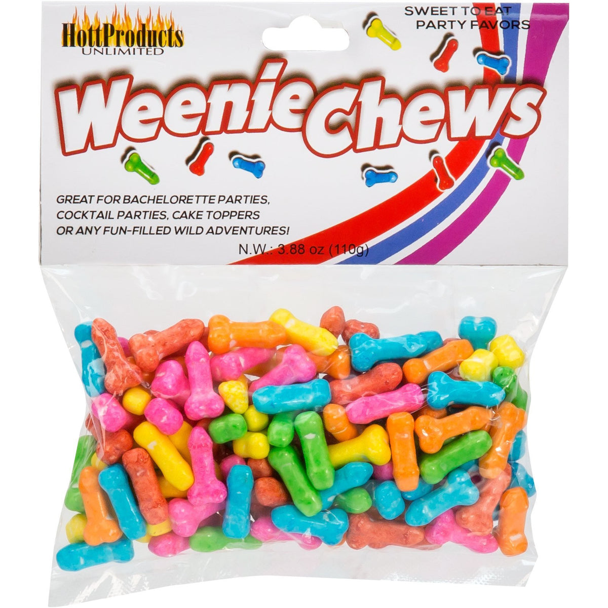 HottProducts Weenie Chews Penis Shaped Candy
