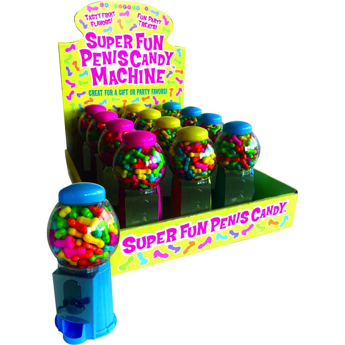 Candyprints Penis Gumball Machines - 1 Gumball Machine