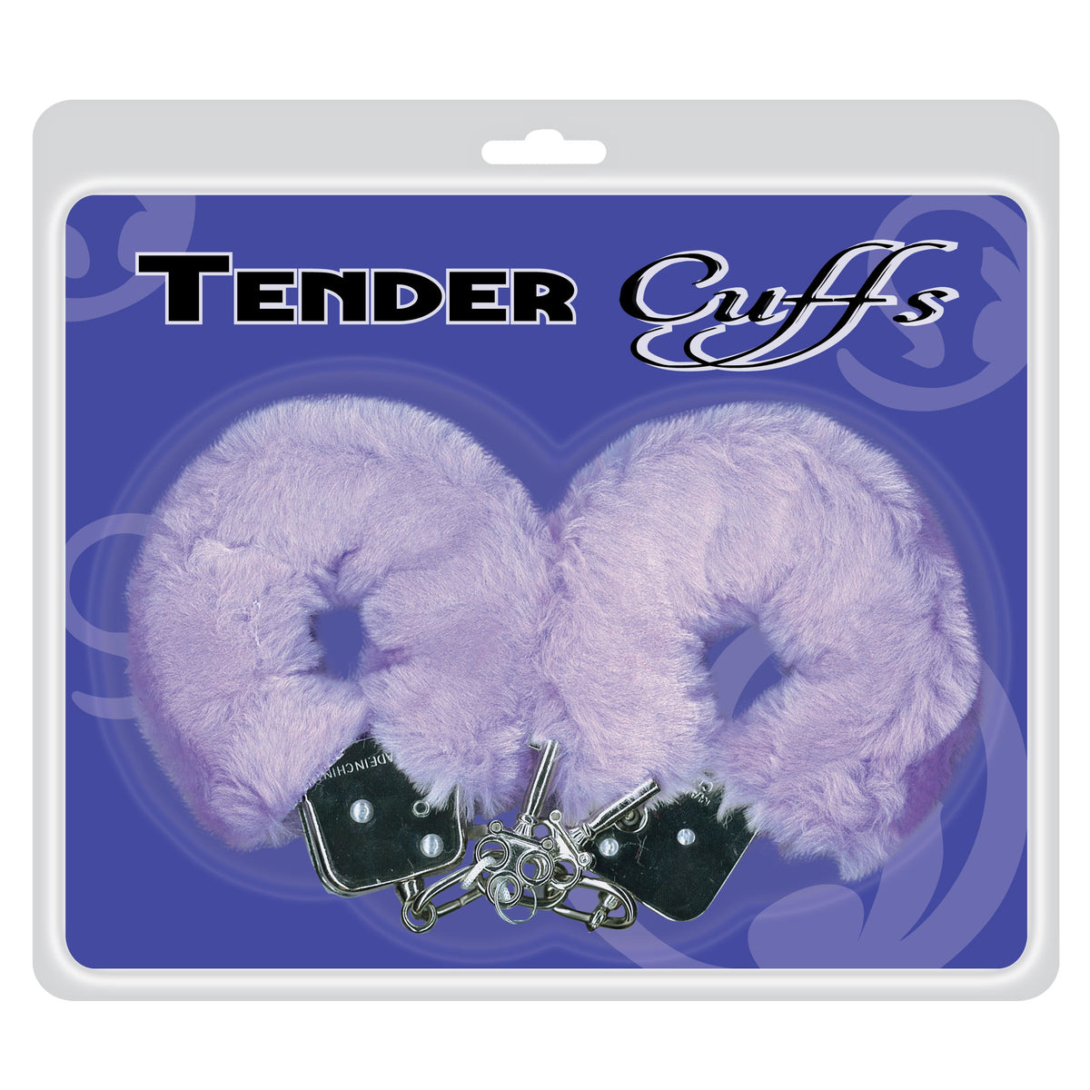 Tender Cuffs Furry Handcuffs - Lavender
