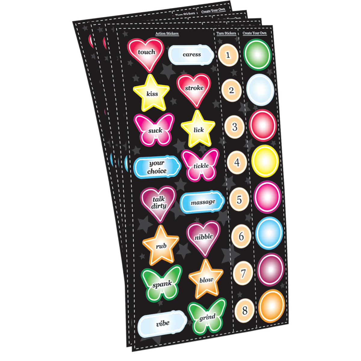 Foreplay Your Way - The Sexy Sticker Game for Couples