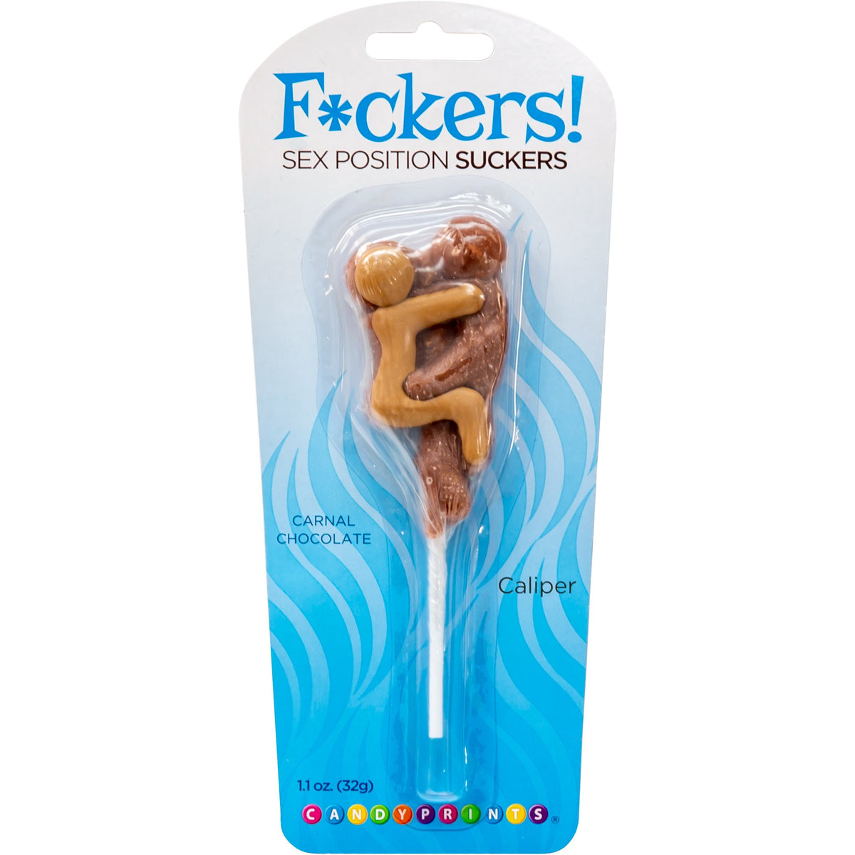 Candyprints Fuckers! Sex Position Sucker Candy - Chocolate