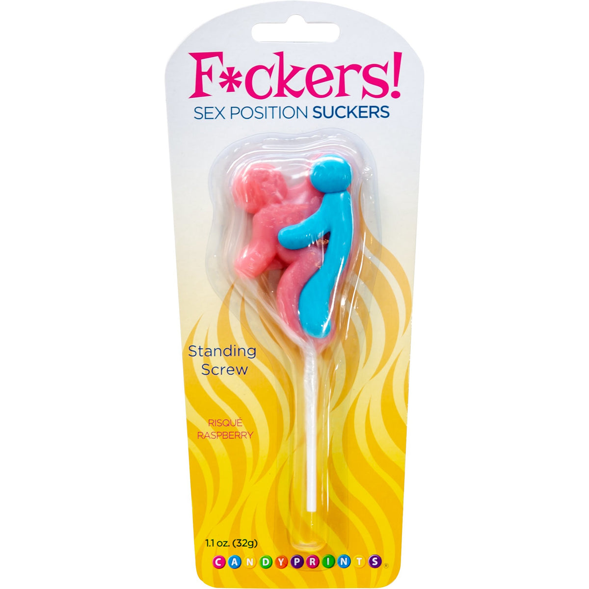 Candyprints Fuckers! Sex Position Sucker Candy - Raspberry