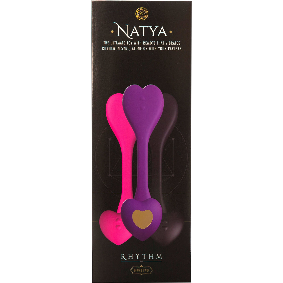 Kama Sutra Rhythm  - Natya - Bendable Vibrator - Black
