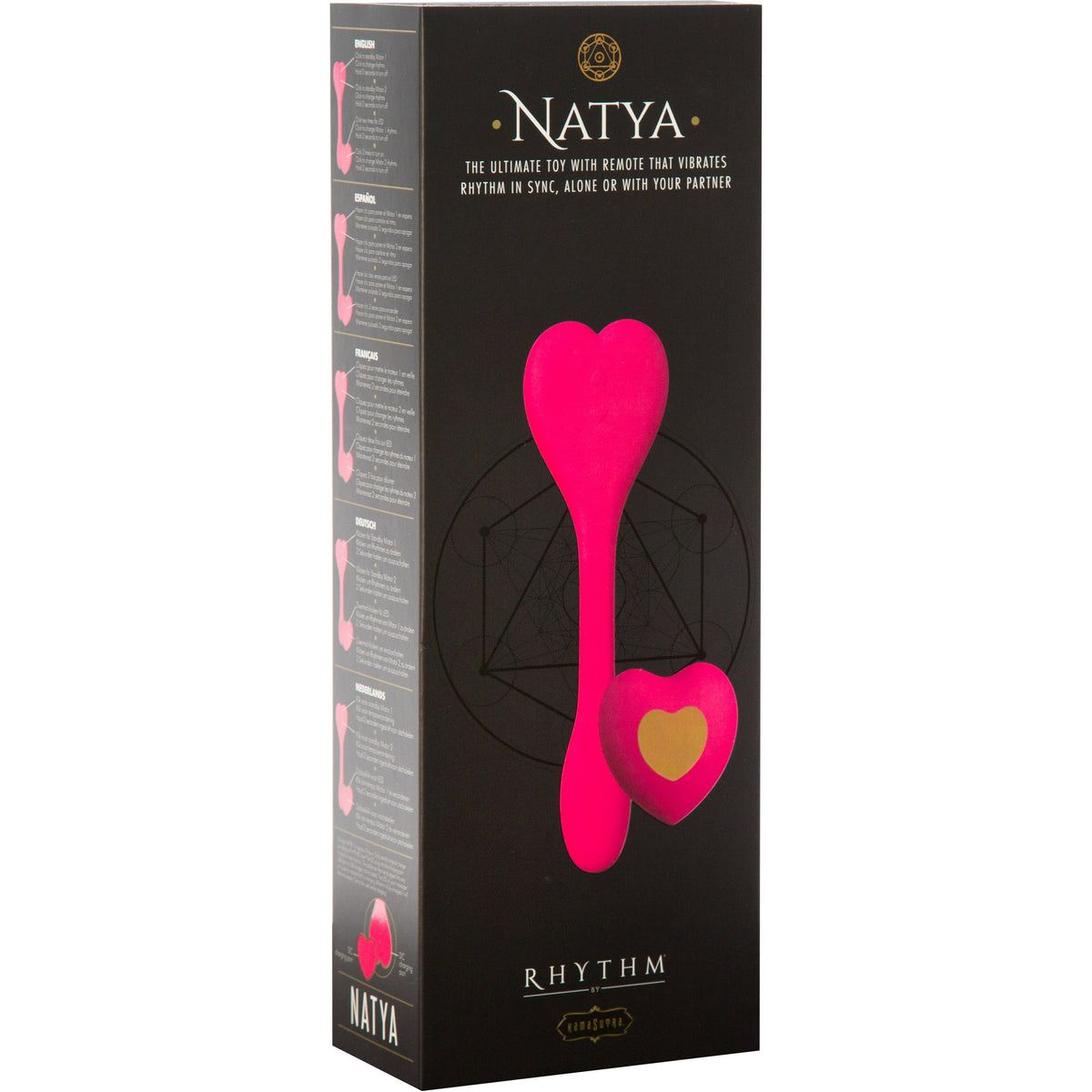Kama Sutra Rhythm  - Natya - Bendable Vibrator - Pink