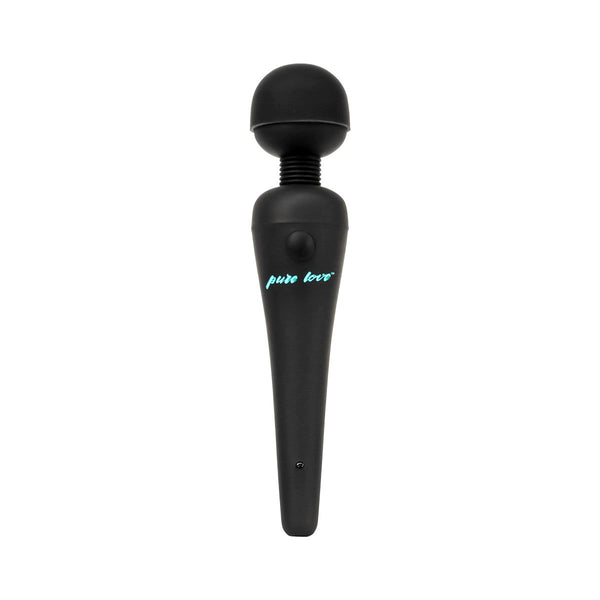 Pure Love® -  Rechargeable Wand Massager - Black