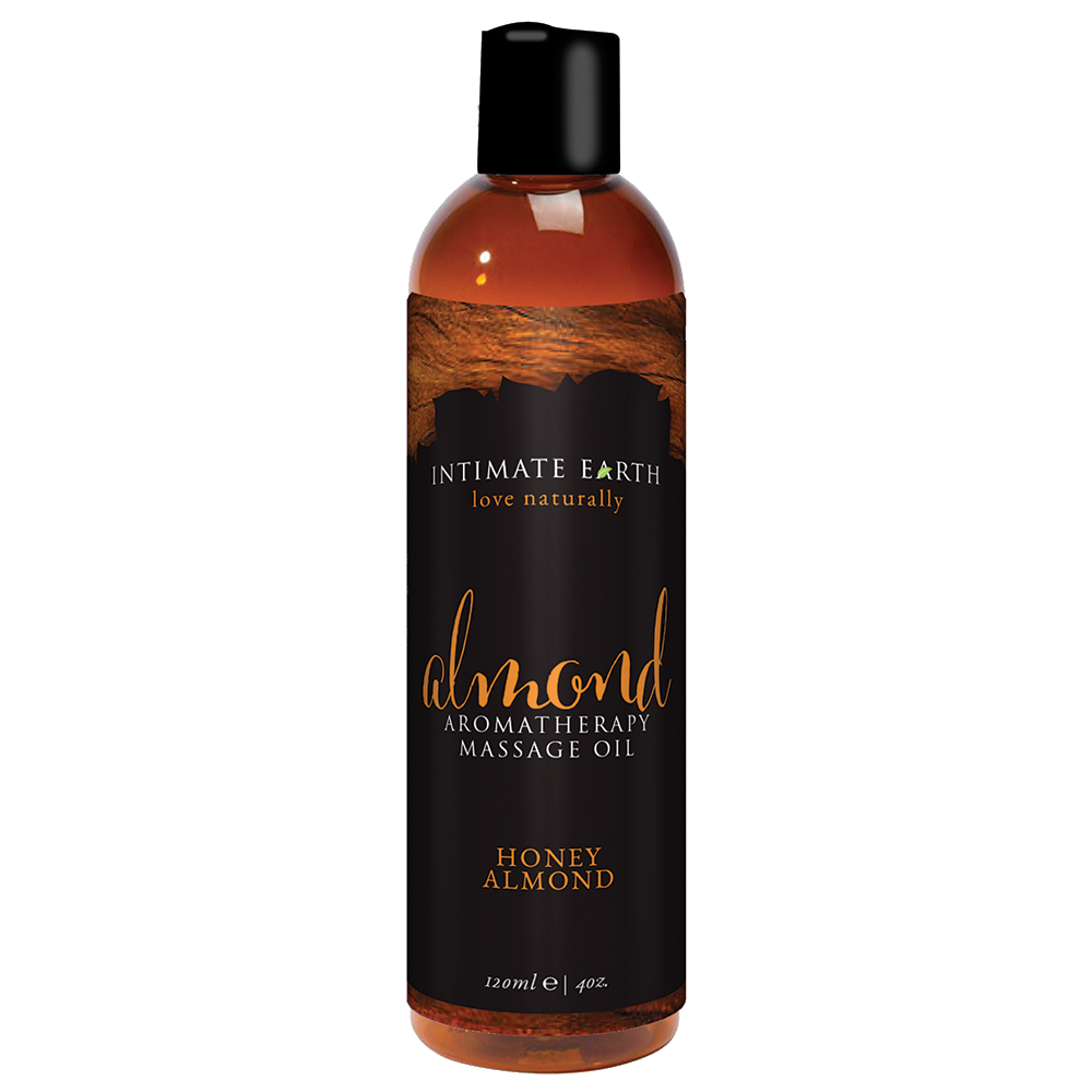 Intimate Earth Massage Oil- Honey Almond (4oz)