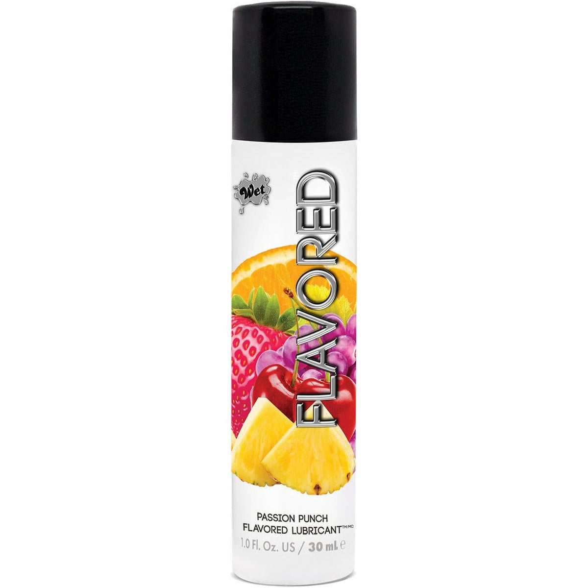 Wet Flavoured Lubricant - 1 oz - Passionate Fruit Punch