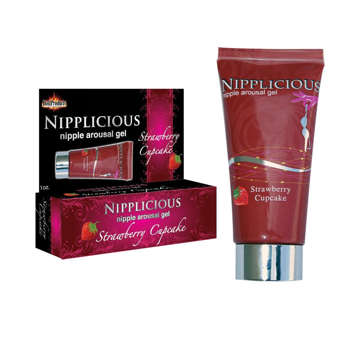 HottProducts Nipplicious Nipple Arousal Gel - Strawberry