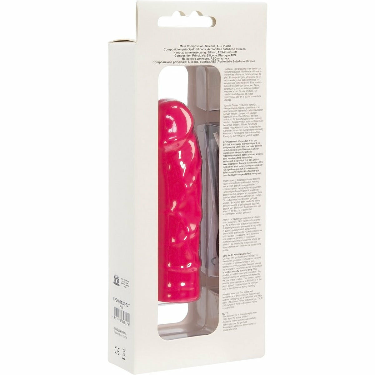 G-Touch Rechargeable Silicone Dong - Pink