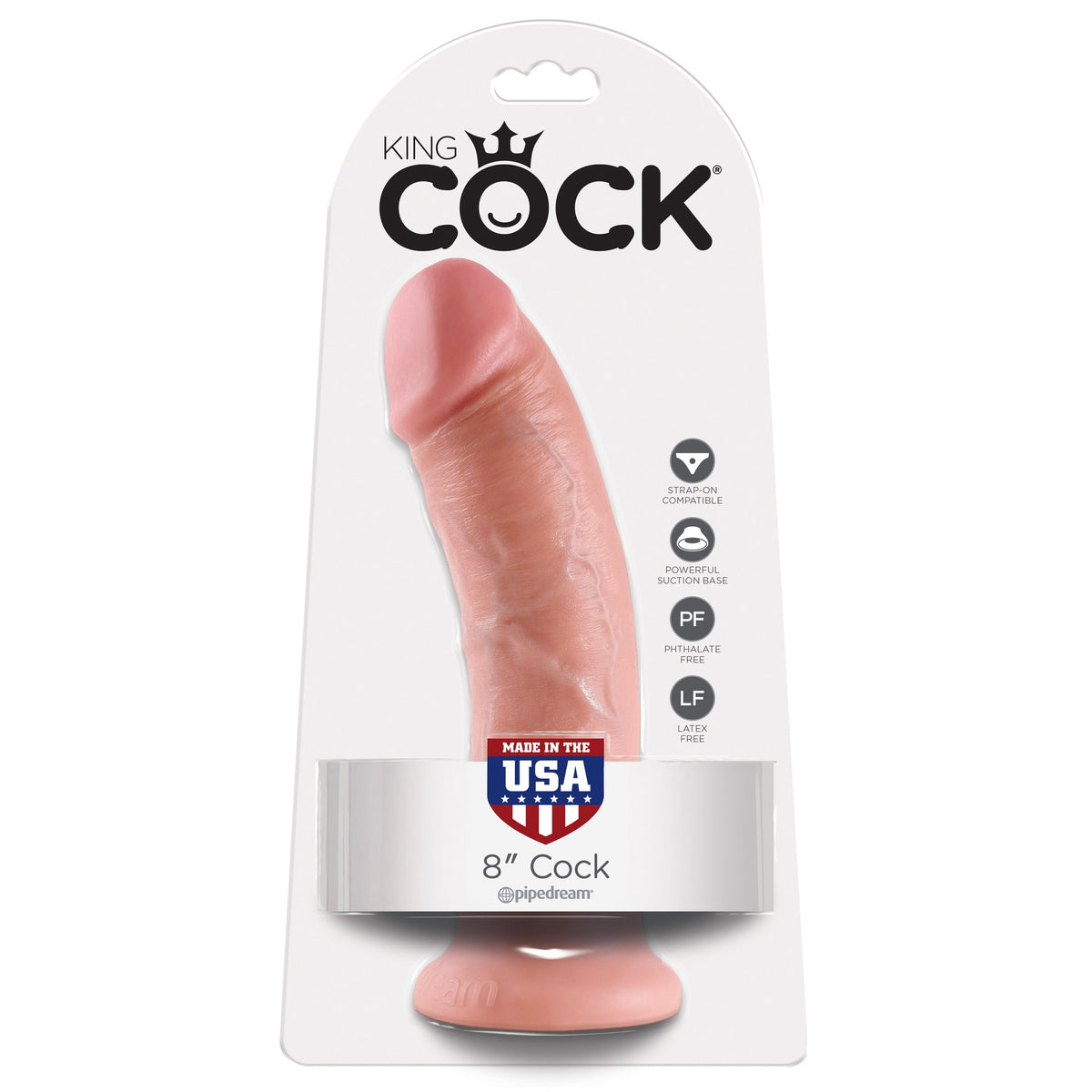 Pipedream Products King Cock 8 inch Dildo