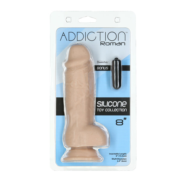 Addiction Roman – 8” Girthy Dong
