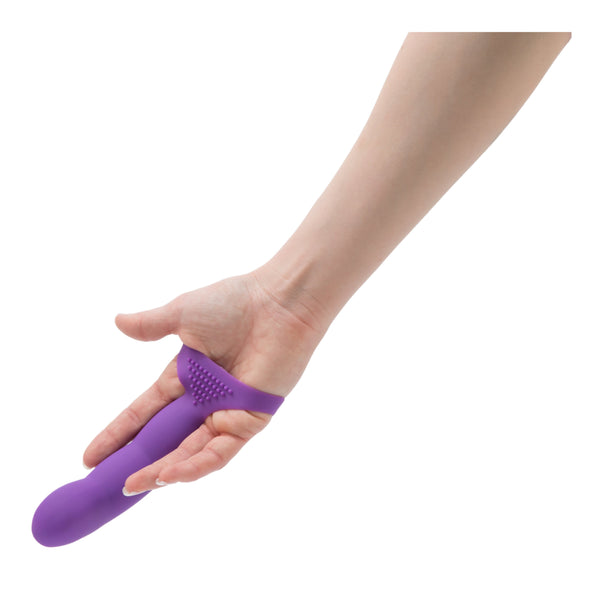 Simple and True Extra Touch Finger Dong - Purple