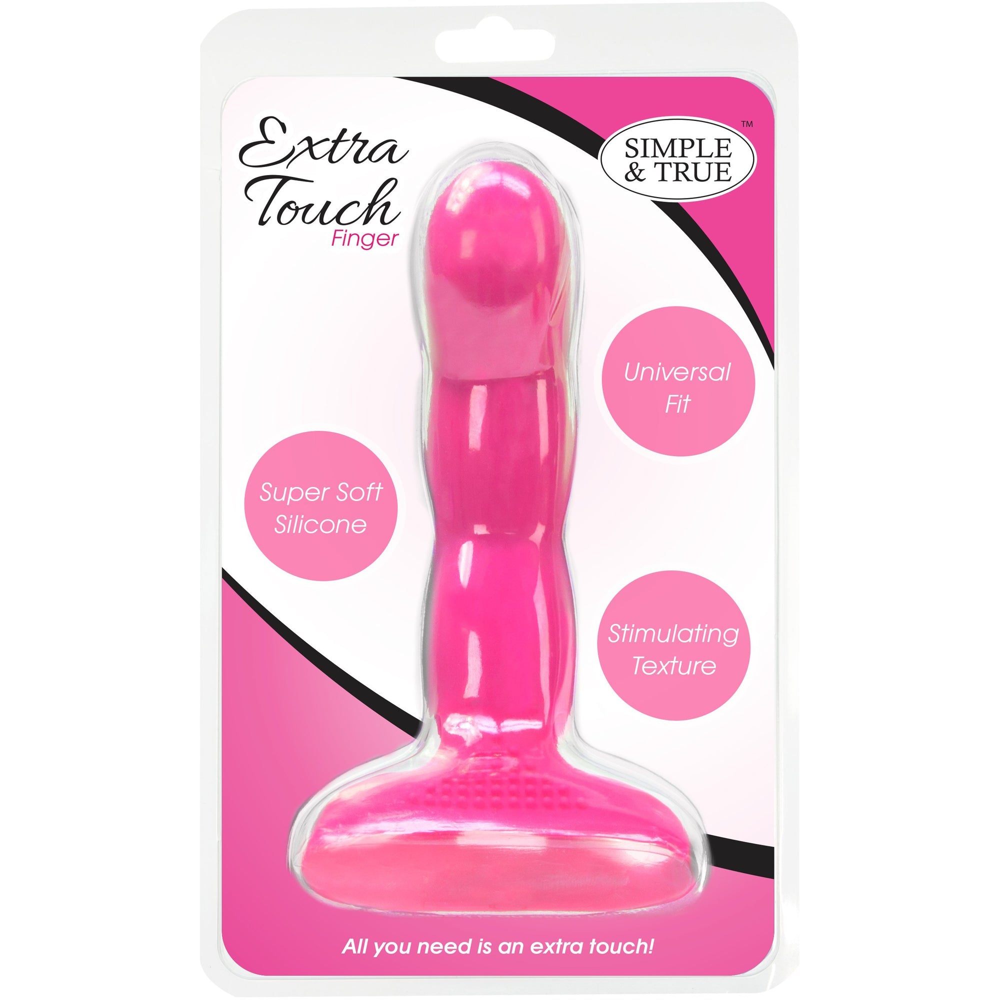 Simple and True Extra Touch Finger Dong - Pink