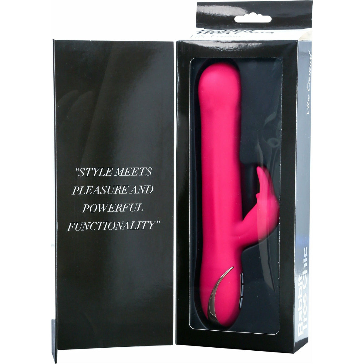 Vibe Couture Rabbit Tres Chic Rechargeable Vibrator - Pink