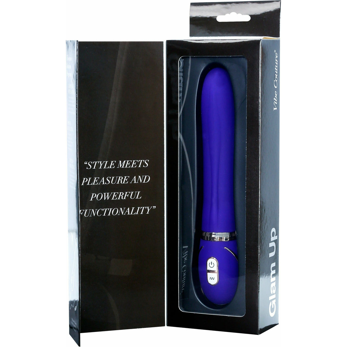 Vibe Couture Glam Up Rechargeable Vibrator - Purple