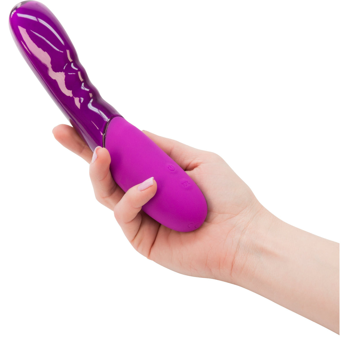 CalExotics Opal by Jopen Vibrating Glass Wand | BMS Enterprises CalExotics Opal by Jopen Vibrating Glass Wand | BMS Enterprises