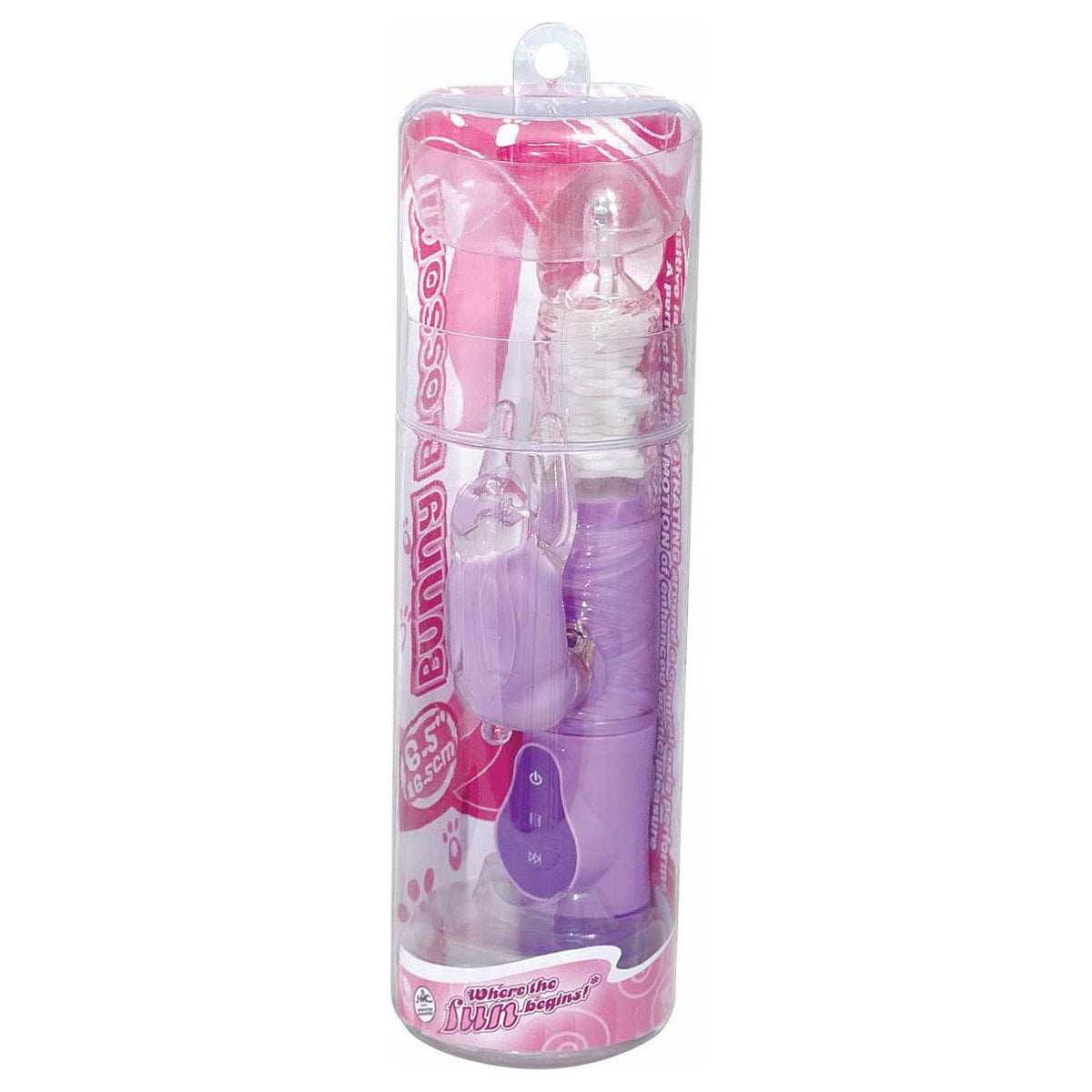 NMC Bunny Blossom - 6.5&quot; Rabbit Vibrator - Purple
