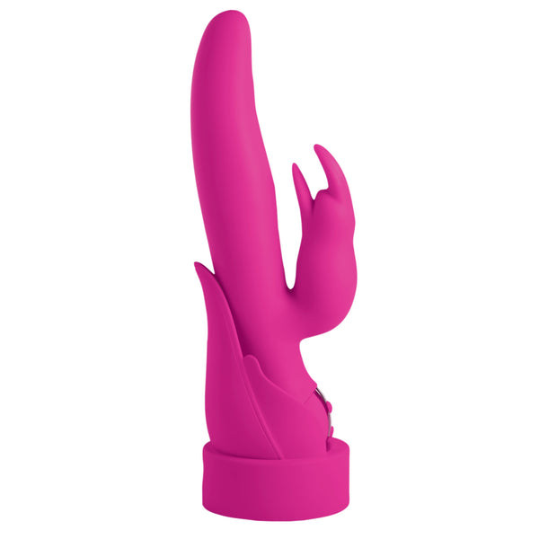 Swan - Adore Petite Elegance- Dual Silicone Vibrator - Hot Pink