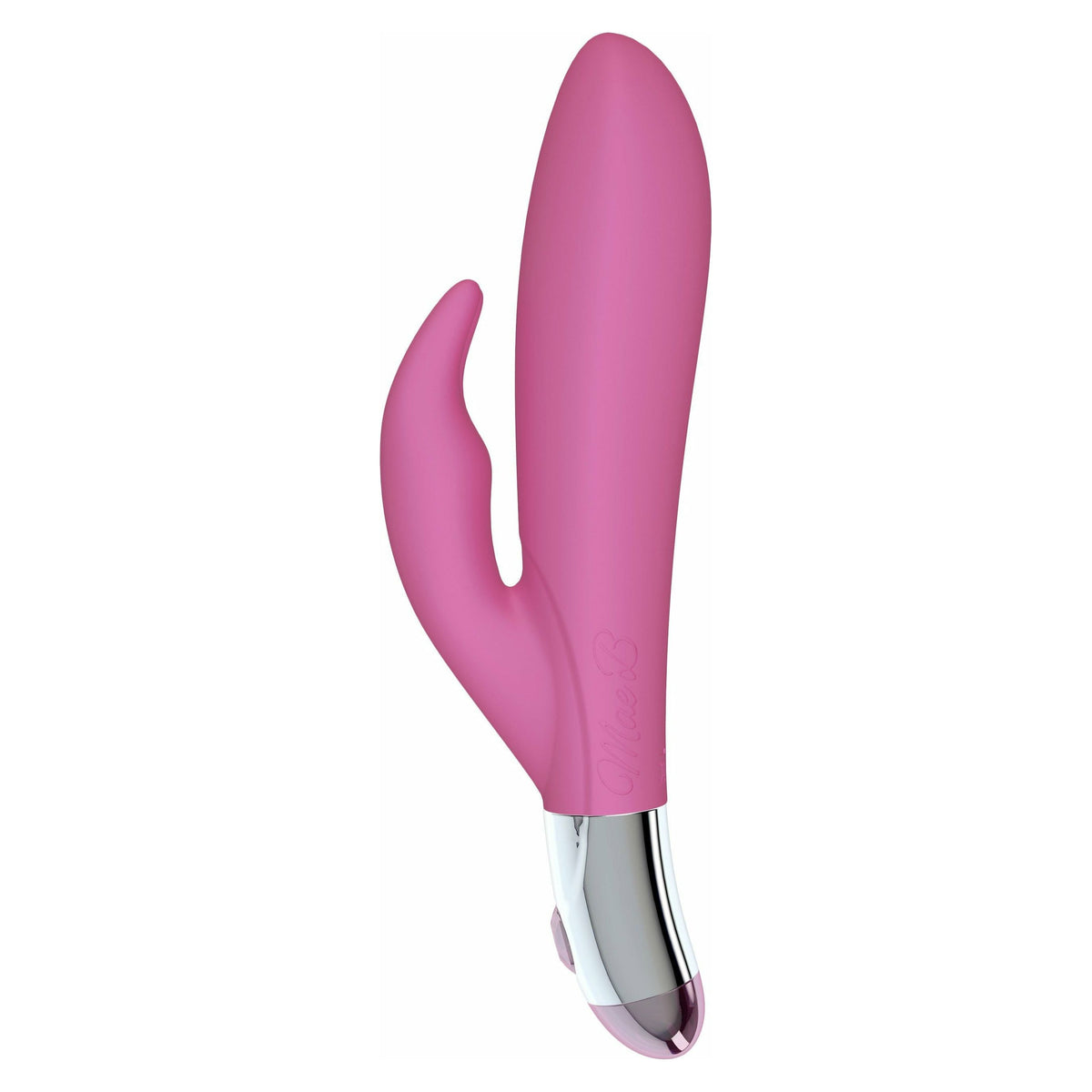 Mae B Lovely Vibes - Rabbit Shaped Soft Touch Twin Vibrator Vibrator - Pink