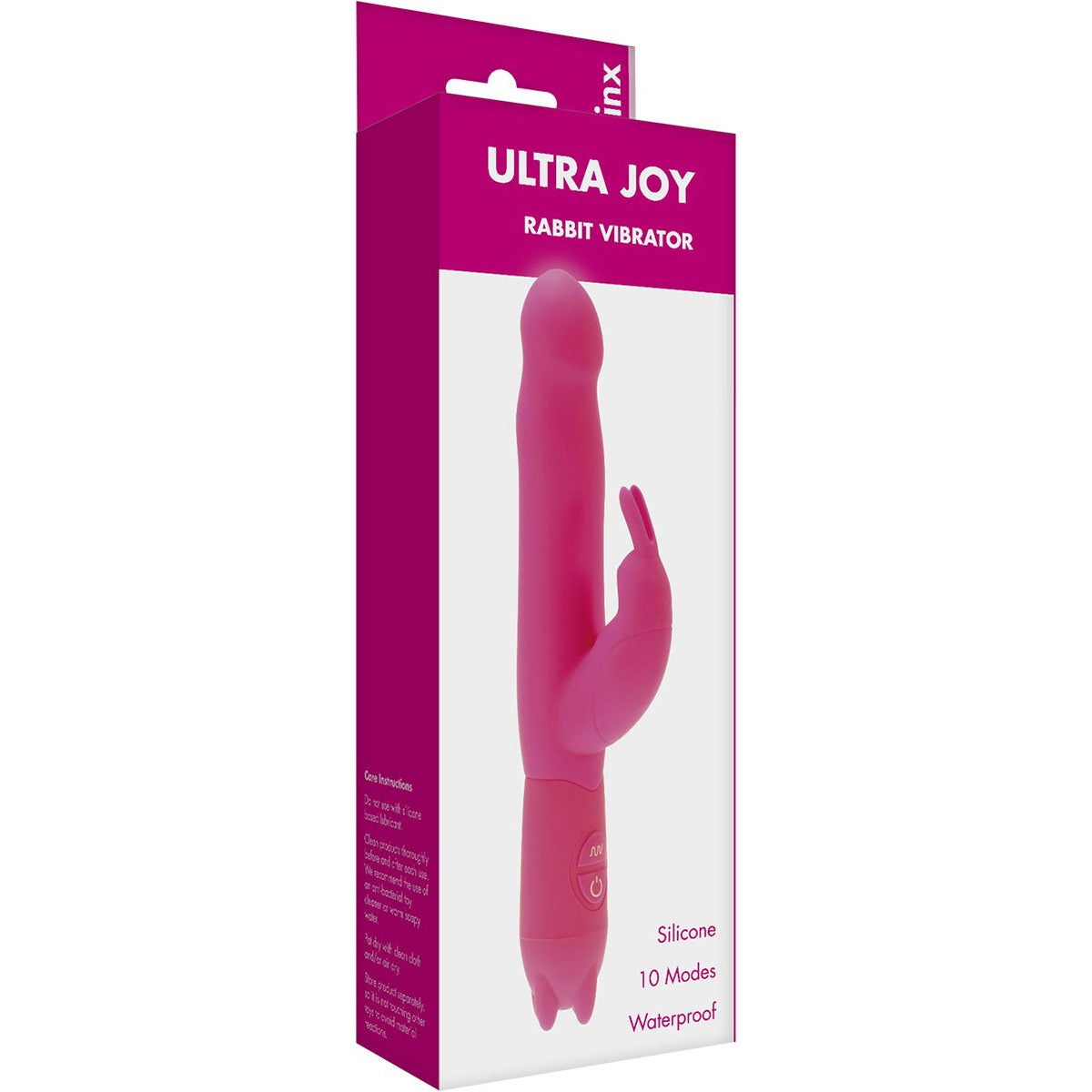 Minx Ultra Joy Rabbit Vibrator - Pink