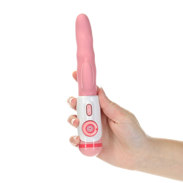 One Touch Rechargeable Rabbit Vibrator - Pink